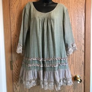 Adorn Boho Tunic Top